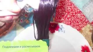 Выпрямляем и моем кукле волосы