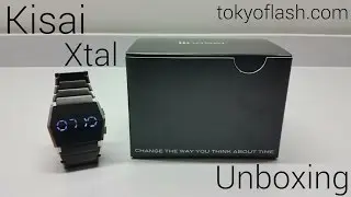 Kisai Xtal - Futuristic Led Watch - Tokyoflash.com - Unboxing!