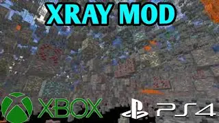 HOW TO GET XRAY MOD ON MINECRAFT PS4/XBOX/PS5