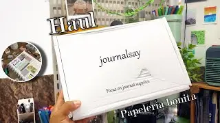 Haul papeleria bonita // ft.journalsay 🪼 back to school
