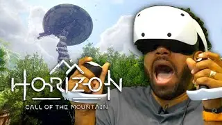 PSVR2 IS A CRAZY EXPERIENCE! Horizon Call of the Mountain | runJDrun