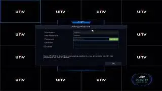 unv nvr - first boot enhanced password after firmware upgrade