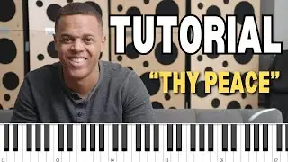 Learn Easy Beginner  hymn: Thy Peace Tutorial