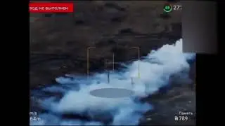 War of drones- a tank with a drone jammer survives an attack by 6 drones