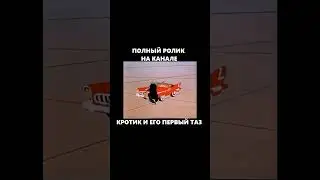 Кротик и ЕГО ПЕРВЫЙ ТАЗ 