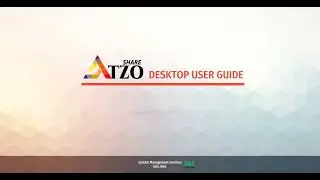 ATZO Share Desktop User Guide : Managing workflow