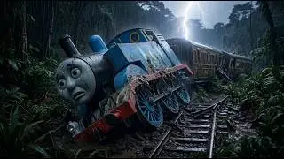 ASMR Train Restoration | Full Rebuild of Thomas the Tank Engine From Abandoned Jungle Wreck to New