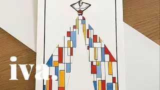 Fashion Illustration Process, BauHaus illustration I Studio Iva