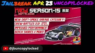 Jailbreak Season 15 Update Map Uncopylocked [2023]