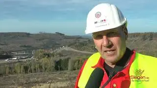 Sprengung der Talbrücke Landeskroner Weiher planmäßig verlaufen