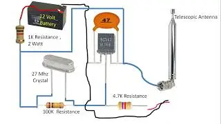 Crystal Lock FM Transmitter