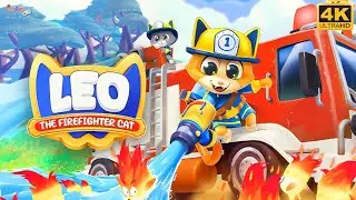 Leo o Gato Bombeiro #1 | Salvando Gatinhos de Helicóptero | Português 4K PS5 @ZigZagGamerPT