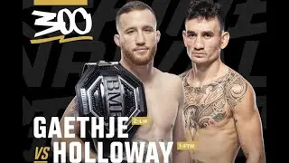 UFC 300: Max Holloway vs Justin Gaethje Highlights Reaction (KNOCKOUT)