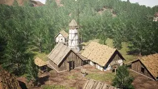 Unreal Engine 4 Medieval Farm Modular Showcase