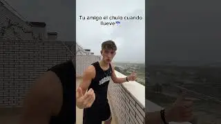 Tu amigo el chulo cuando llueve☔️ 