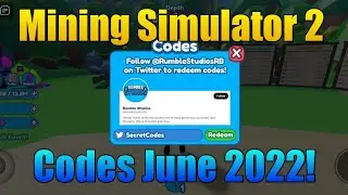 Mining Simulator 2 New Codes June 2022!