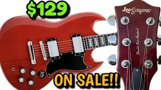 Don't Buy That Epiphone SG Special Before You See The Leo Jaymz Double Cut Standard!!
