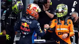 Lando Norris Congratulates Max Verstappen