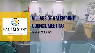 Village of Valemount Council Meeting -  Jan. 24, 2023