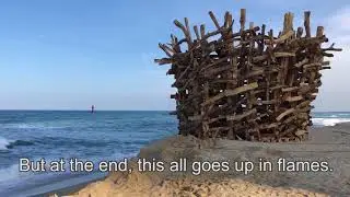 Fire Art Festival at Gyeongpo Beach