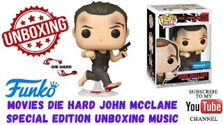 Funko Pop Movies Die Hard John McClane Special Edition Unboxing Music 