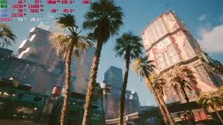Cyberpunk 2077 4K Ray Path Tracing Overdrive Benchmark Mode Asus Strix RTX 4090 & i9 13900KF HDR