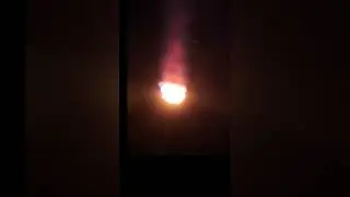 Falcon 9 Launch and Booster Landing taken inside KSC Digitally Stabilized COSMO-Skymed