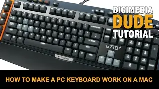 How To Make A PC Keyboard Work On A Mac