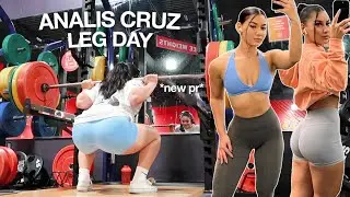 Trying Analis Cruz's Intense Leg Workout *i hit a new pr*