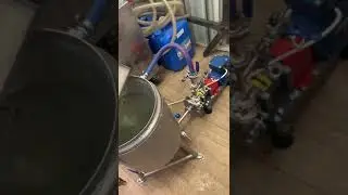 Работа насоса-гомогенизатора модель НГД