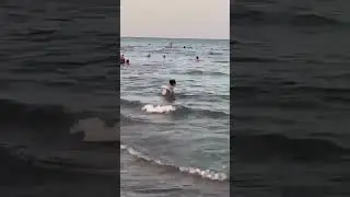 Каспийское море, Загульба пляж. Лето 2023 