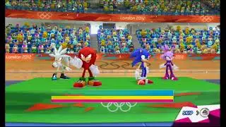 Mario and Sonic at the London 2012 Olympic Games - Cycling - Team Pursuit