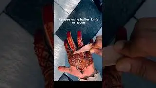 Henna after care tips using Vicks #simplehenna #tipsandtricks #darkstain