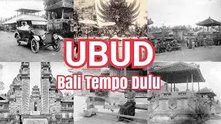 POTRET SUASANA UBUD BALI TEMPO DULU