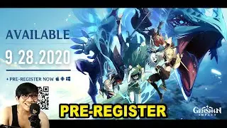 FINALLY !! PRE-REGISTER GENSHIN IMPACT NOW BEGINS !!