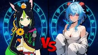 Играю ОДНИМ ЗНАКОМ ЗОДИАКА в Геншин! | Козероги vs Стрельцы