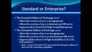 Standard or Enterprise?