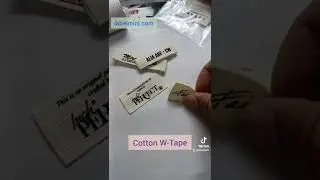 Jenis label cotton printed.