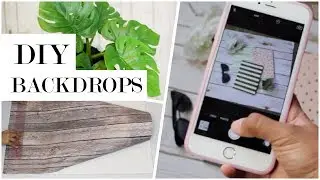 How To Flat Lay Photography | Easy DIY Backdrops
