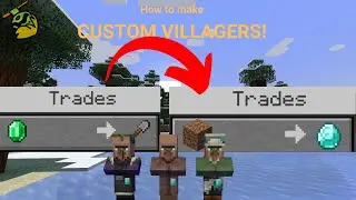 How to get CUSTOM villager trades in Minecraft! | Mules Gaming