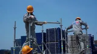 Hướng dẫn lắp đặt giàn giáo Ringlock- Giá khoán Xây dựng