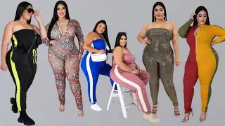15 Plus Size Trendy Jumpsuits - Try On Haul