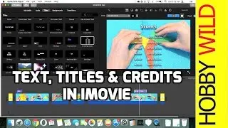How To Add Text In iMovie