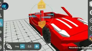 touturial Ferrari 488 | Draw Bricks