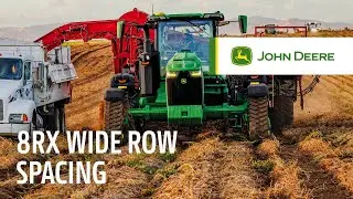 8RX With Wide Row Spacing In Potatoes | John Deere