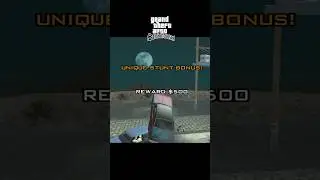 Car Flying Stunt in GTA Pt09 #gtasanandreas #cj #gta #gtasa #short #viralshorts #sanandreas #gaming