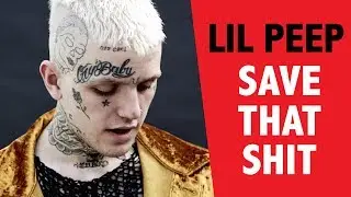 How to play SAVE THAT SHIT by LIL PEEP // Guitar tutorial (FREE TAB)