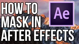 How to Cut Shapes Around Video (After Effects Masking 01) - No BS Tutorial