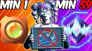 How Much Can I RANK UP In 1 HOUR? (ZERO BUILD)