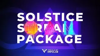 | Solstice Stream Package | Twitch Overlays & Templates